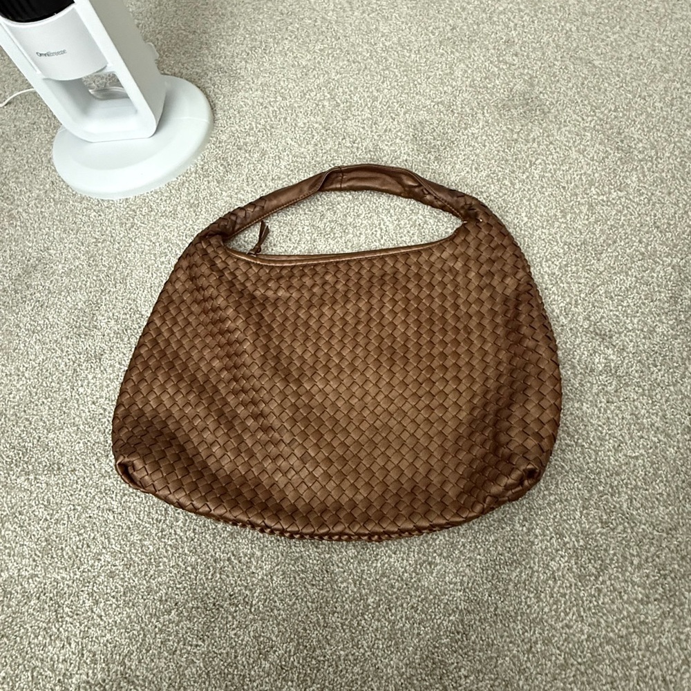 Apt. 9 Chic Brown Woven Hobo Bag - Picture 4 of 11